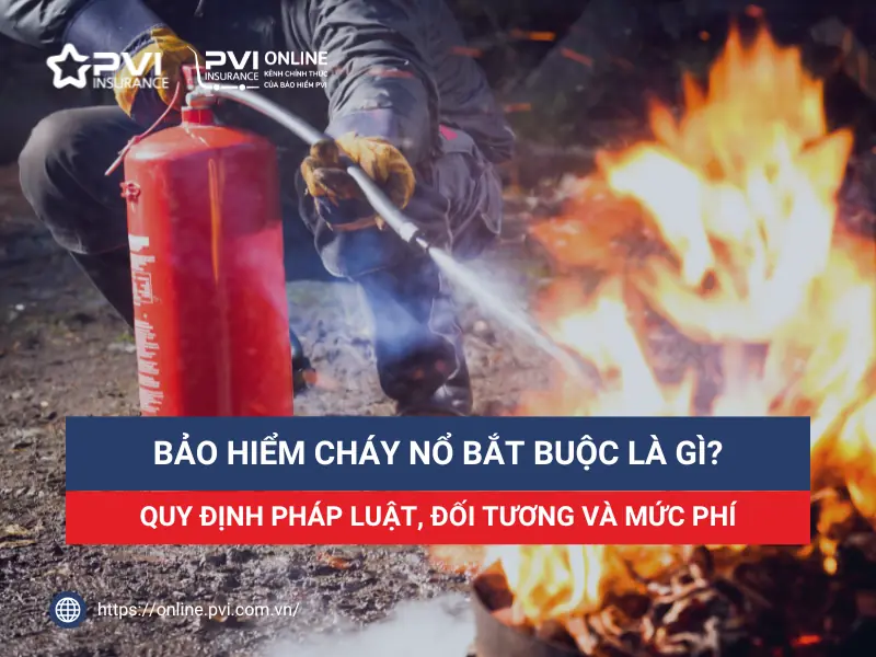 Bảo hiểm cháy nổ bắt buộc – PVI Insurance